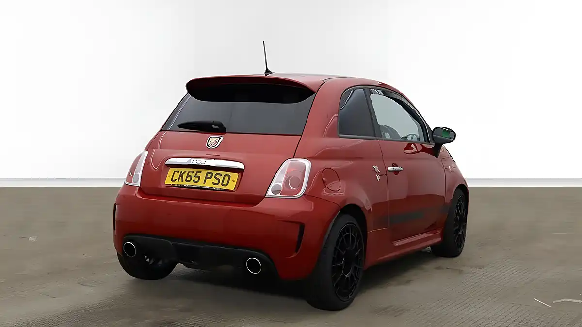 Used 2015 Abarth 595 Red - Interior and Exterior details 4