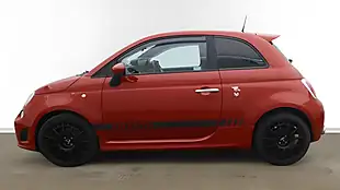Used 2015 Abarth 595 Red - Interior and Exterior details 6