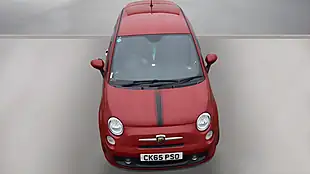 Used 2015 Abarth 595 Red - Interior and Exterior details 7