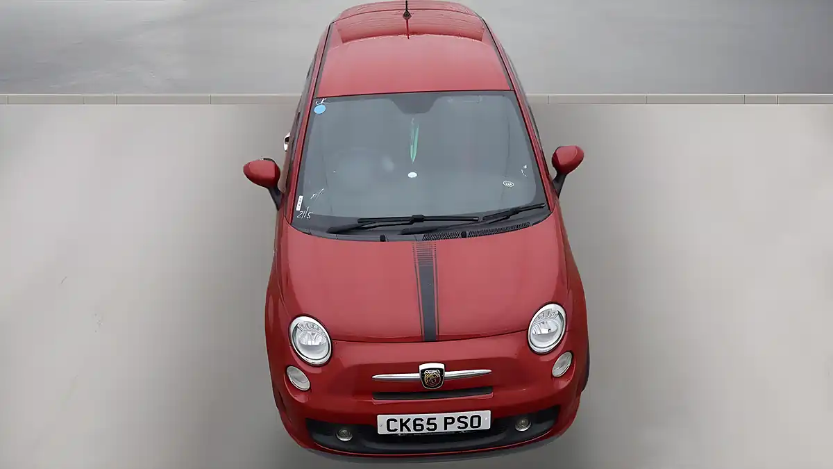 Used 2015 Abarth 595 Red - Interior and Exterior details 7