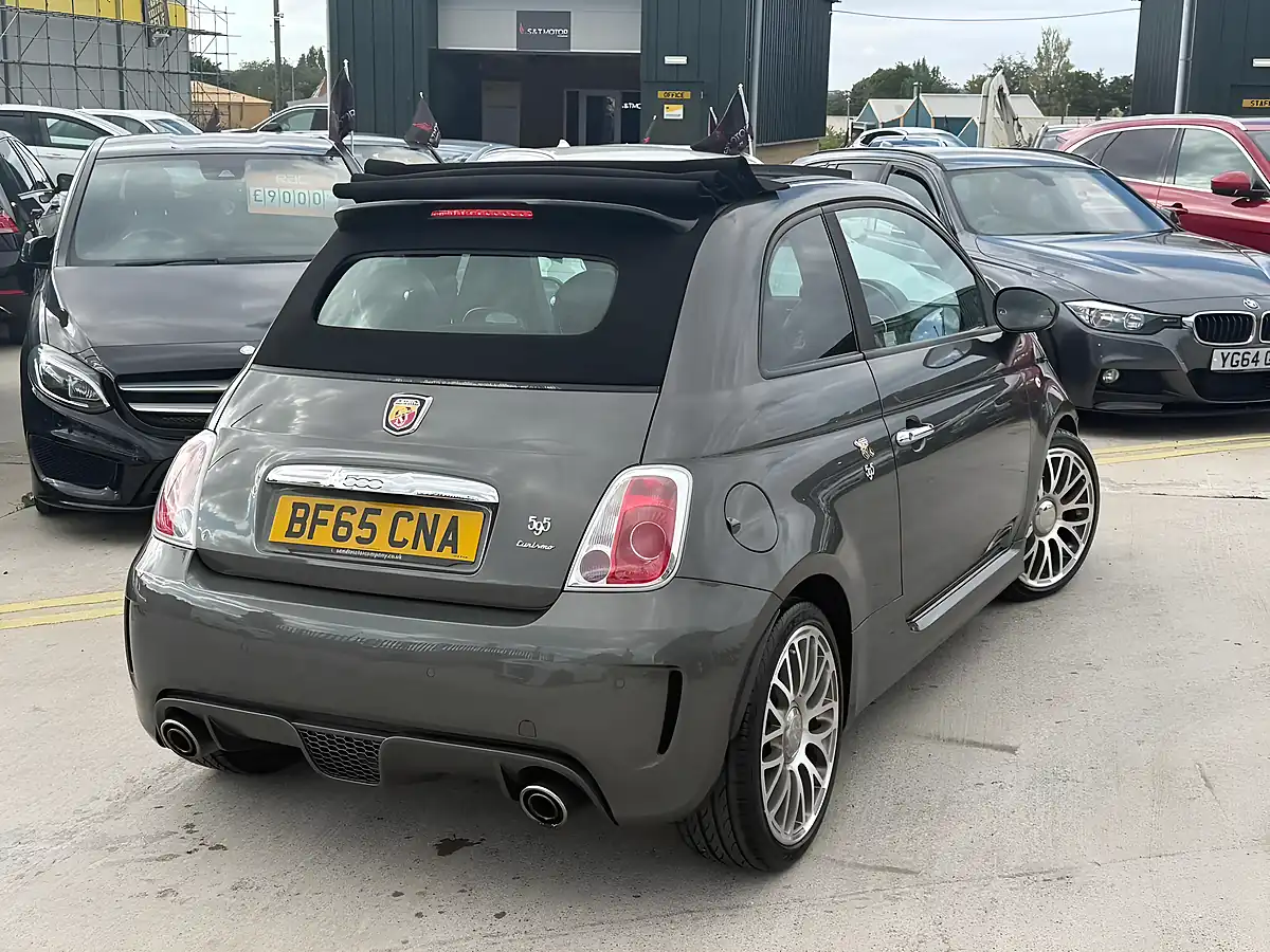 Used 2015 Abarth 595C Turismo Grey - Interior and Exterior details 10