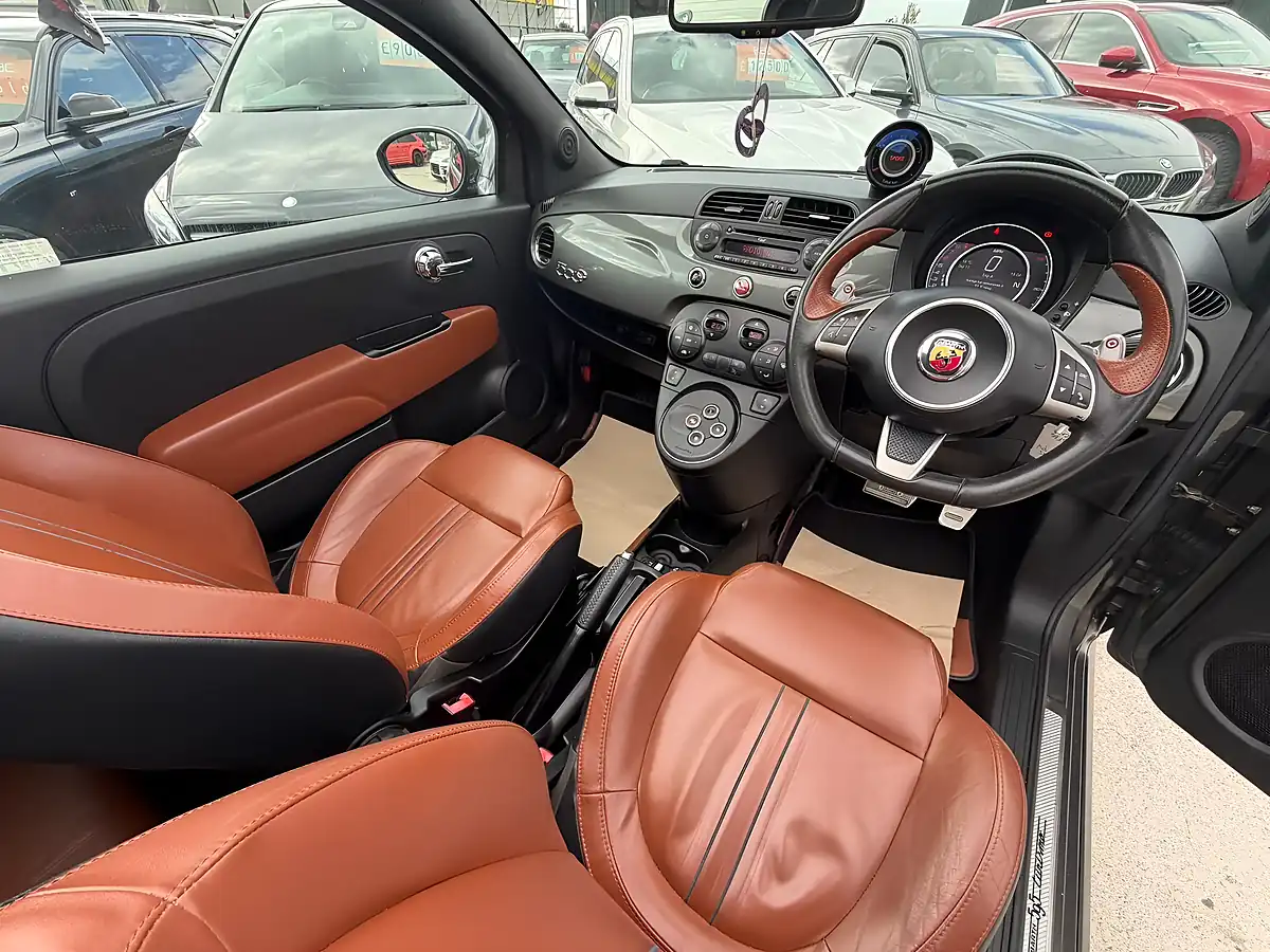 Used 2015 Abarth 595C Turismo Grey - Interior and Exterior details 12