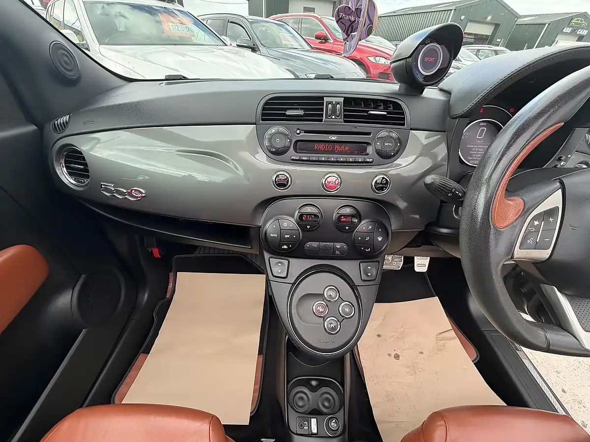 Used 2015 Abarth 595C Turismo Grey - Interior and Exterior details 13