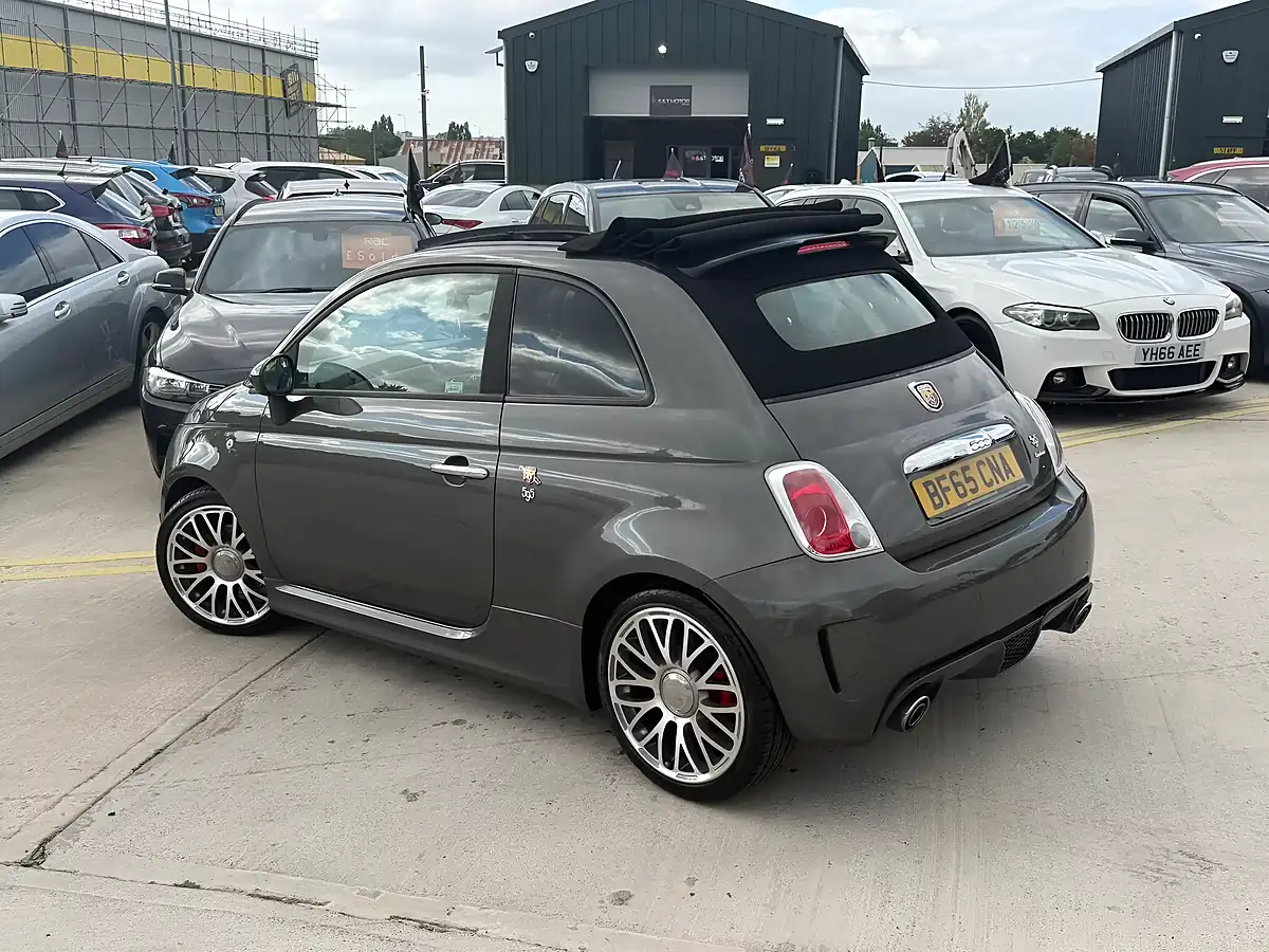Used 2015 Abarth 595C Turismo Grey - Interior and Exterior details 4