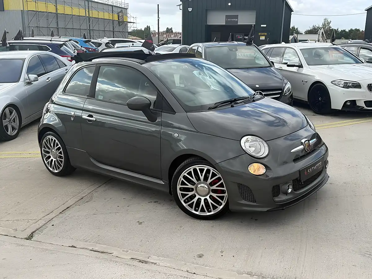 Used 2015 Abarth 595C Turismo Grey - Interior and Exterior details 5