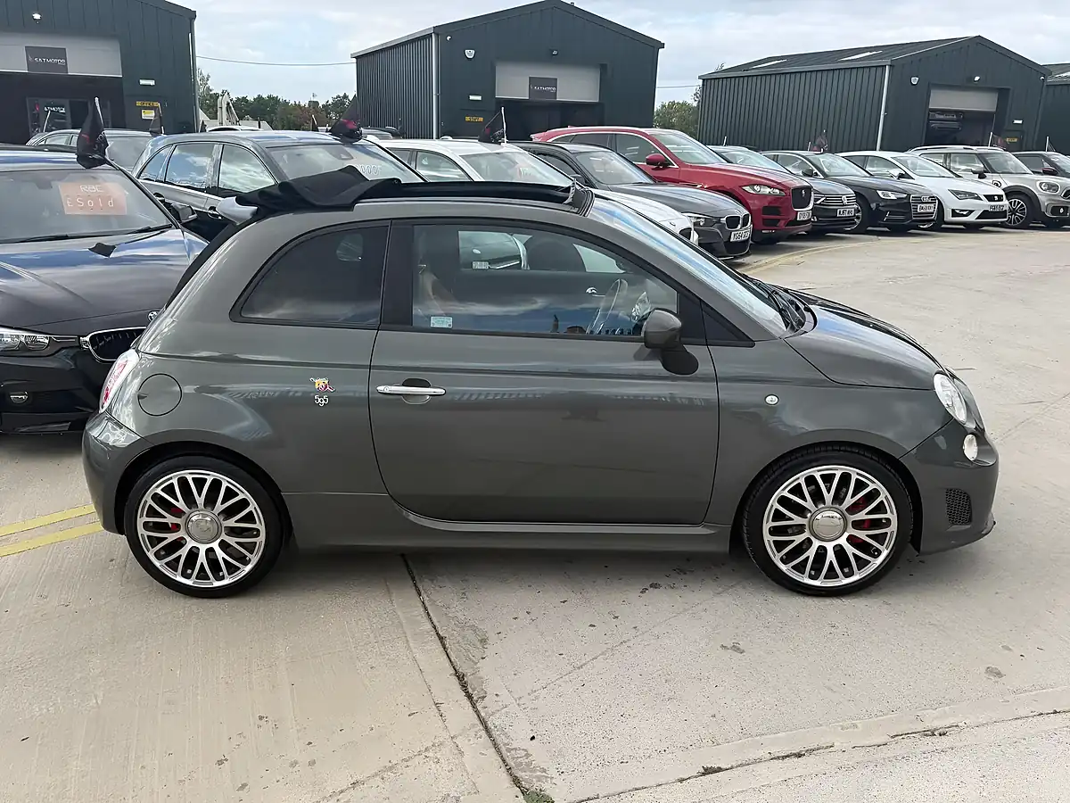 Used 2015 Abarth 595C Turismo Grey - Interior and Exterior details 9