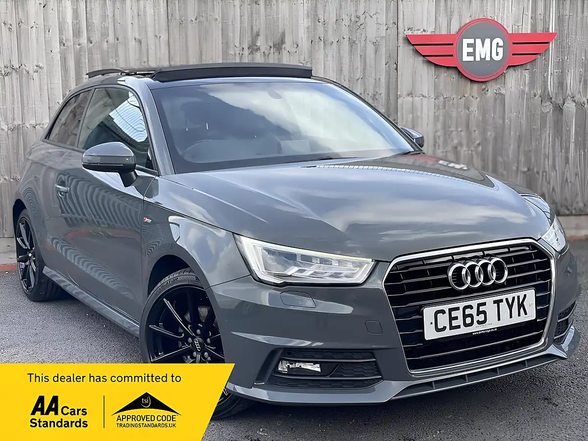 Used 2015 Audi A1 S Line Grey - Front View