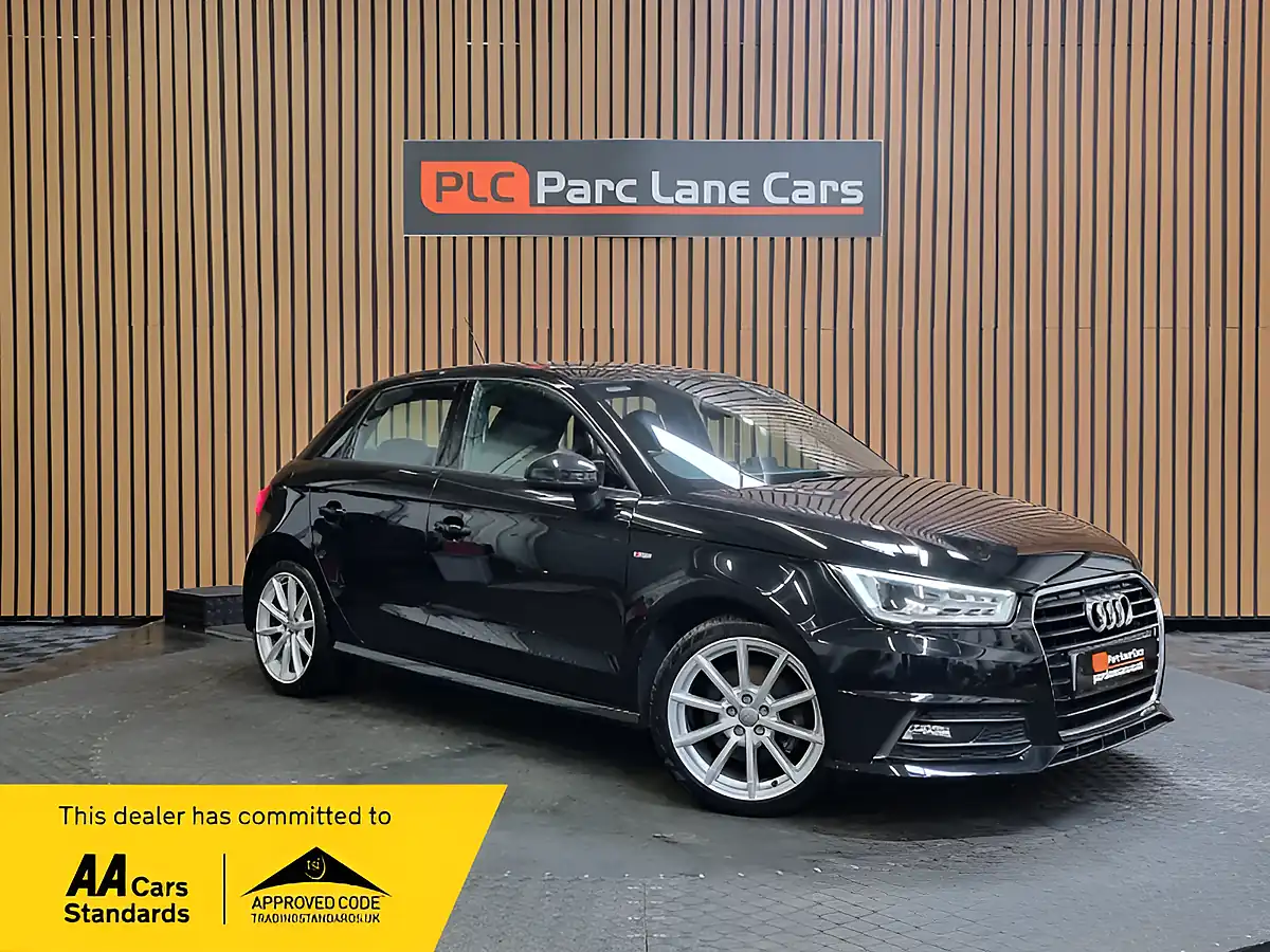 Used 2015 Audi A1 S Line Mythos Black - Front View