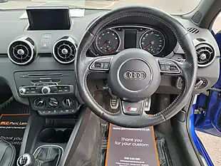 Used 2015 Audi A1 S Line Sepang Blue Pearl Effect - Interior and Exterior details 10