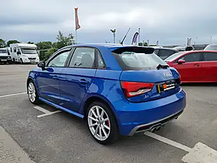 Used 2015 Audi A1 S Line Sepang Blue Pearl Effect - Interior and Exterior details 4
