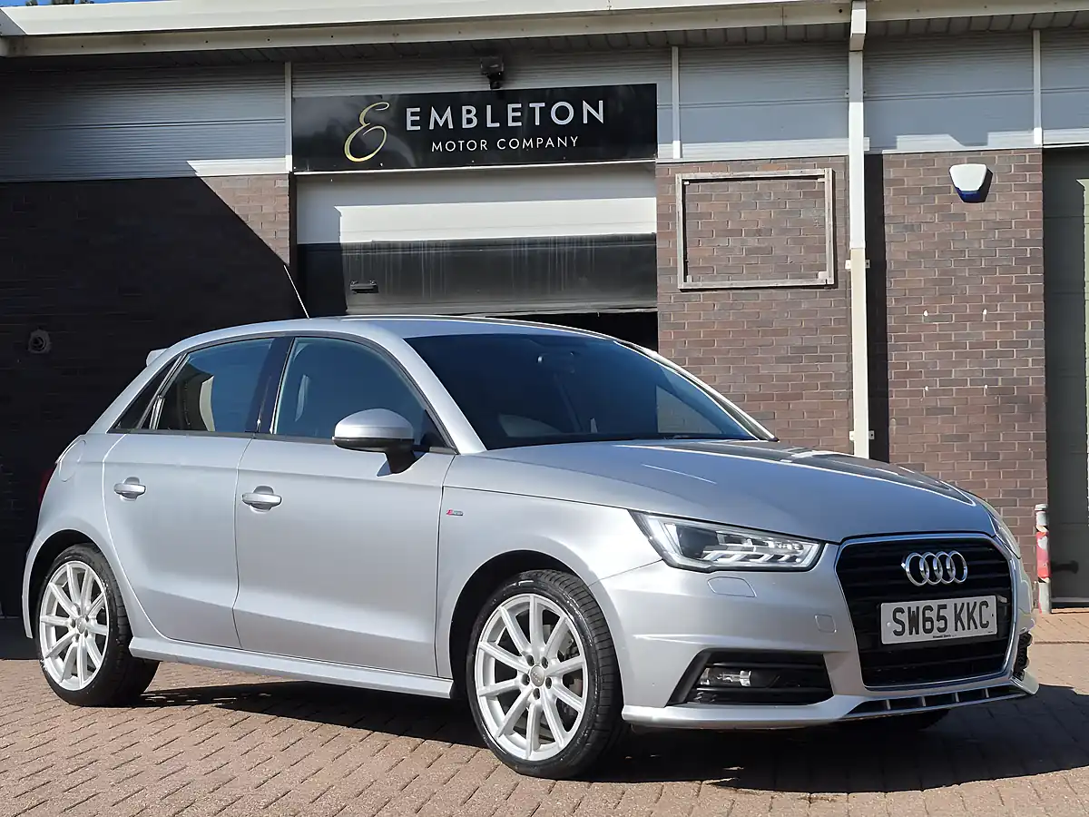 Used 2015 Audi A1 S Line Silver - Front View