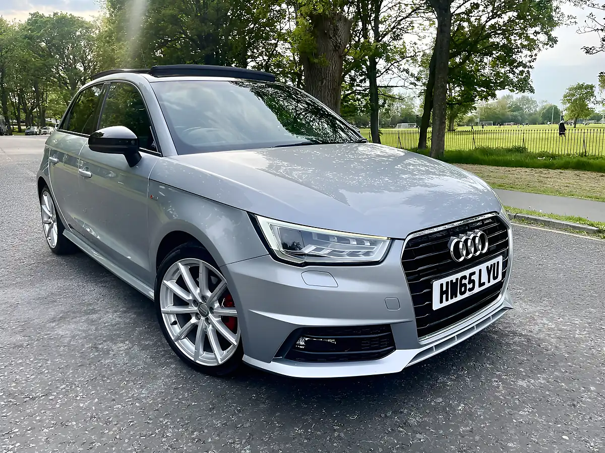Used 2015 Audi A1 S Line Silver - Front View