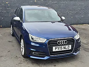Used 2015 Audi A1 S Line Sportback Blue - Interior and Exterior details 3