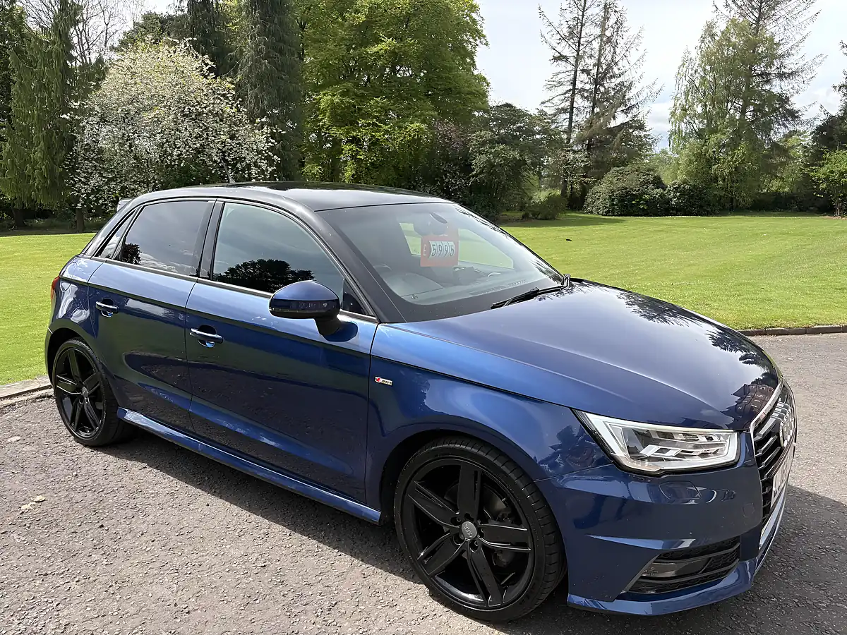 Used 2015 Audi A1 S-Line Sportback Metallic Navy Blue - Interior and Exterior details 16