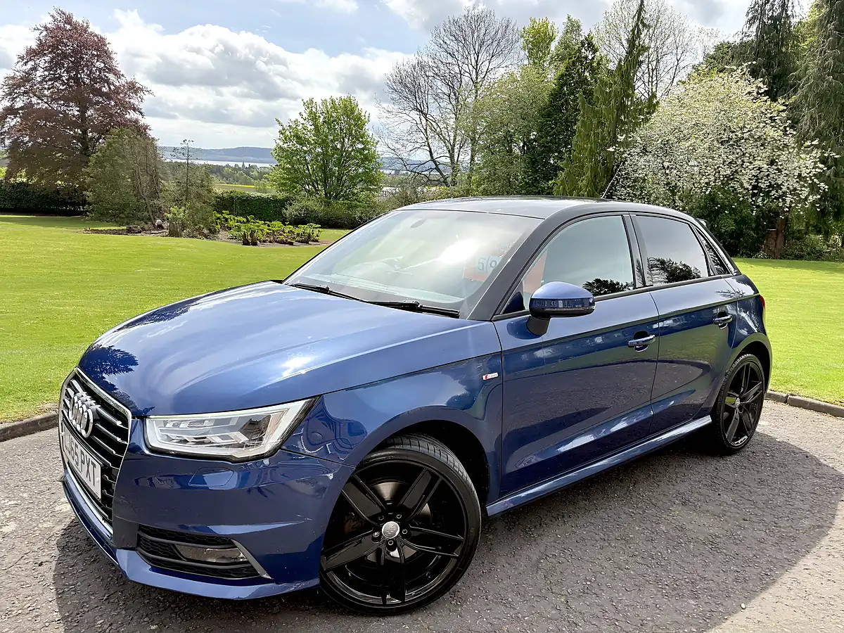 Used 2015 Audi A1 S-Line Sportback Metallic Navy Blue - Interior and Exterior details 2