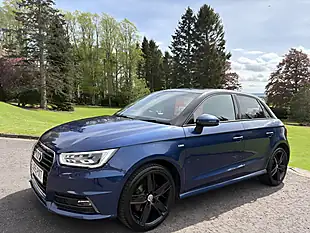 Used 2015 Audi A1 S-Line Sportback Metallic Navy Blue - Interior and Exterior details 4