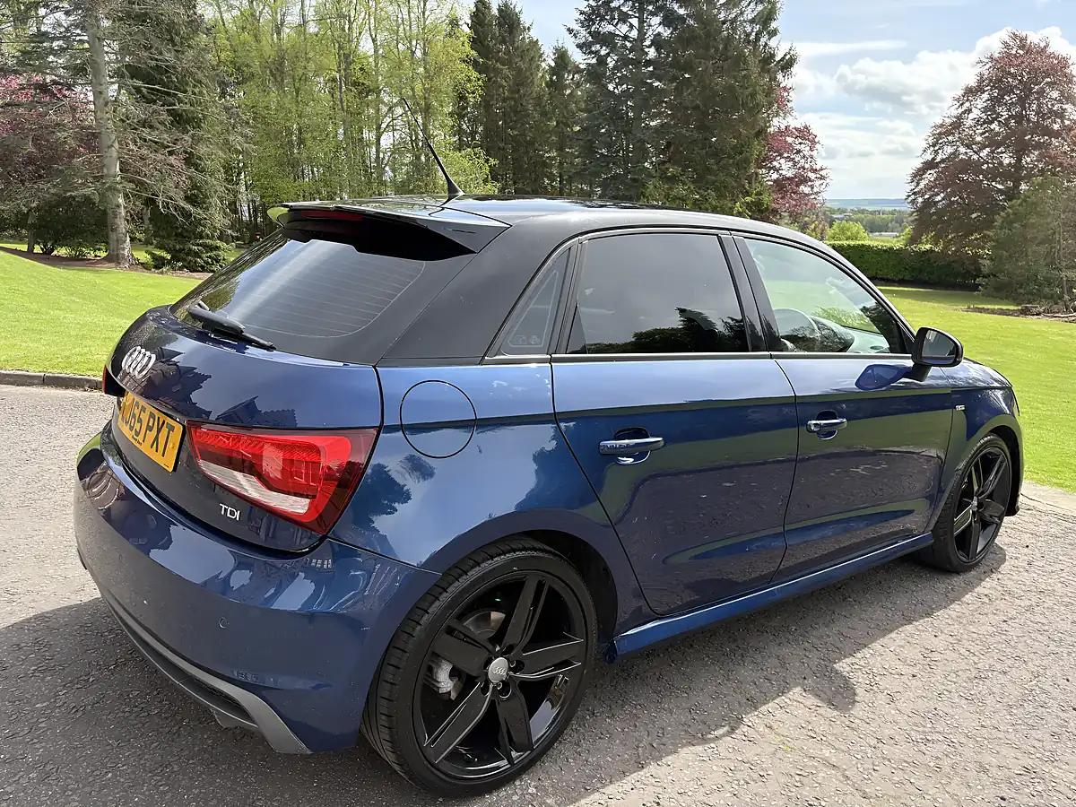 Used 2015 Audi A1 S-Line Sportback Metallic Navy Blue - Interior and Exterior details 7