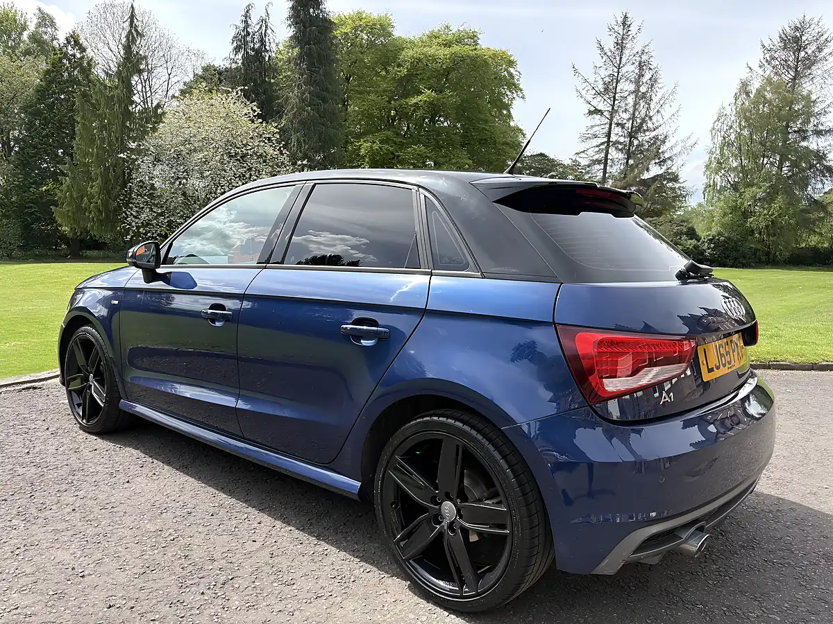 Used 2015 Audi A1 S-Line Sportback Metallic Navy Blue - Interior and Exterior details 8