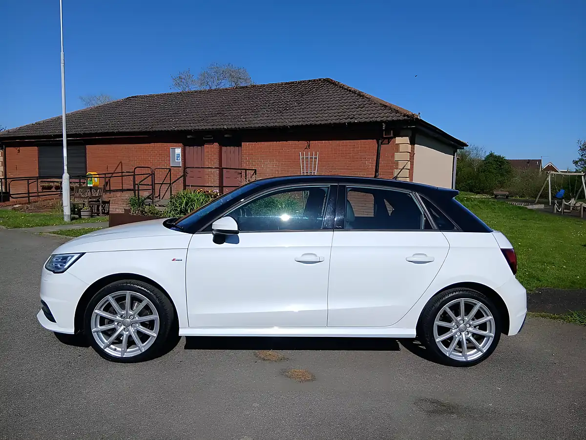 Used 2015 Audi A1 S Line White - Interior and Exterior details 6