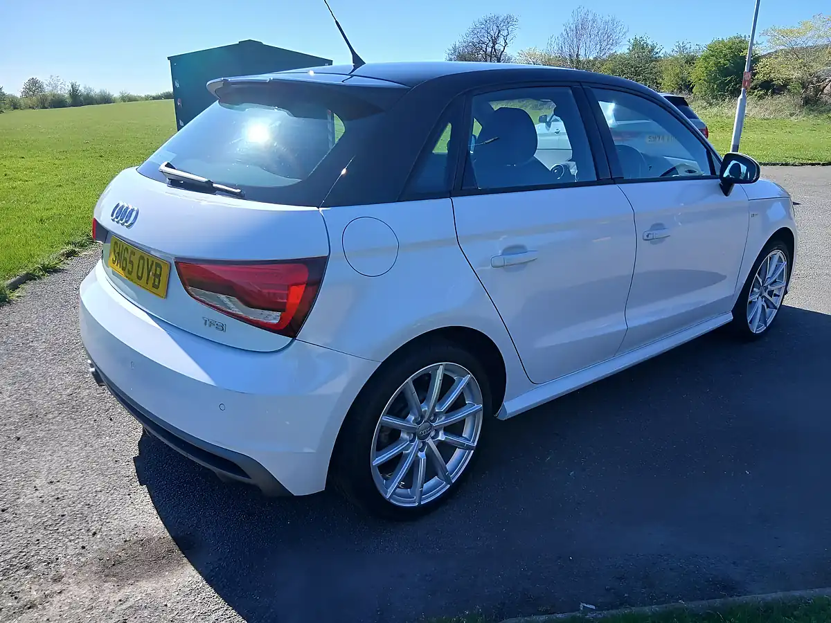Used 2015 Audi A1 S Line White - Interior and Exterior details 8