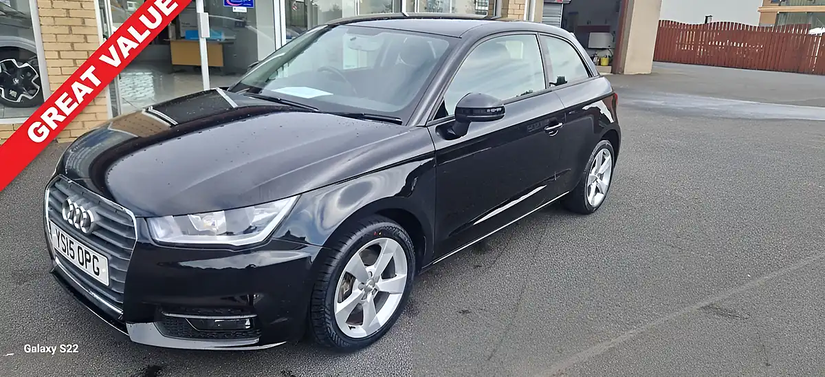 Used 2015 Audi A1 Sport Black - Front View
