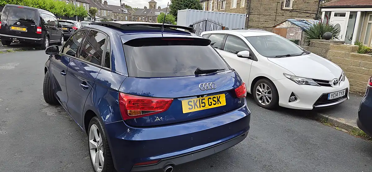 Used 2015 Audi A1 Sport Blue - Interior and Exterior details 10