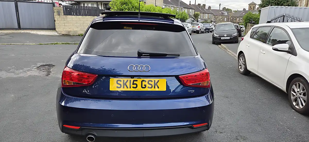 Used 2015 Audi A1 Sport Blue - Interior and Exterior details 11