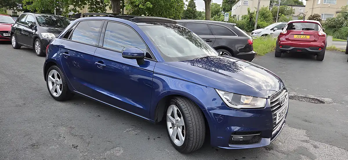 Used 2015 Audi A1 Sport Blue - Interior and Exterior details 14