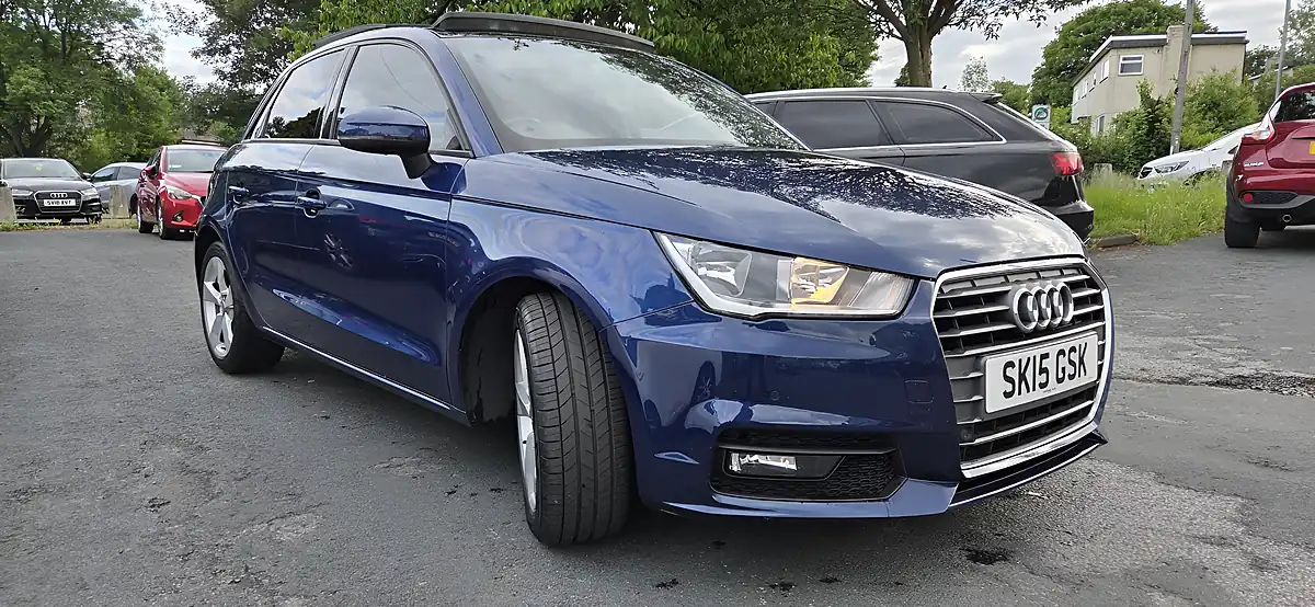Used 2015 Audi A1 Sport Blue - Interior and Exterior details 15