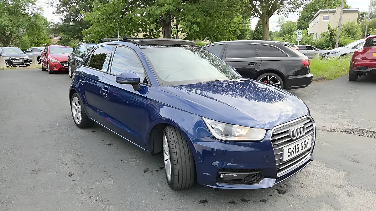 Used 2015 Audi A1 Sport Blue - Interior and Exterior details 18