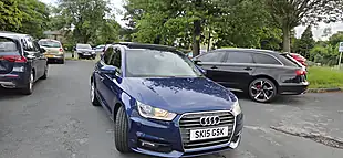 Used 2015 Audi A1 Sport Blue - Interior and Exterior details 4