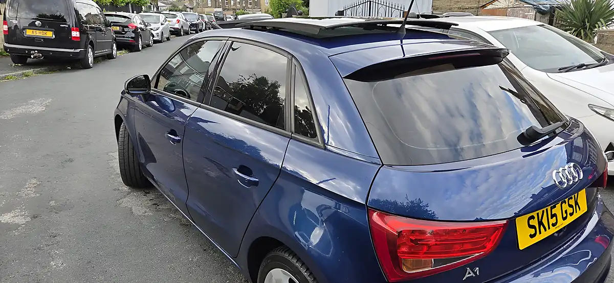 Used 2015 Audi A1 Sport Blue - Interior and Exterior details 9