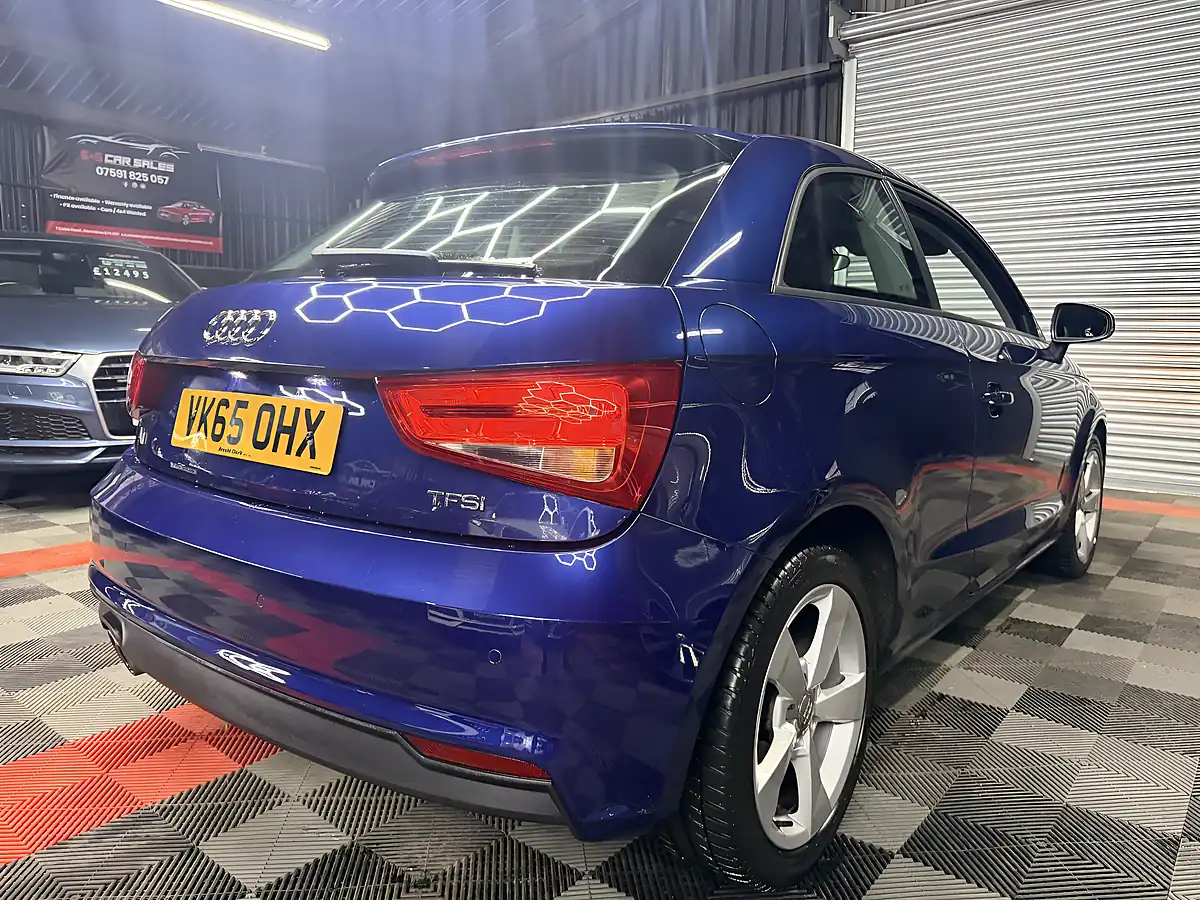 Used 2015 Audi A1 Sport Blue - Interior and Exterior details 11