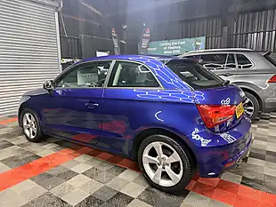 Used 2015 Audi A1 Sport Blue - Interior and Exterior details 4