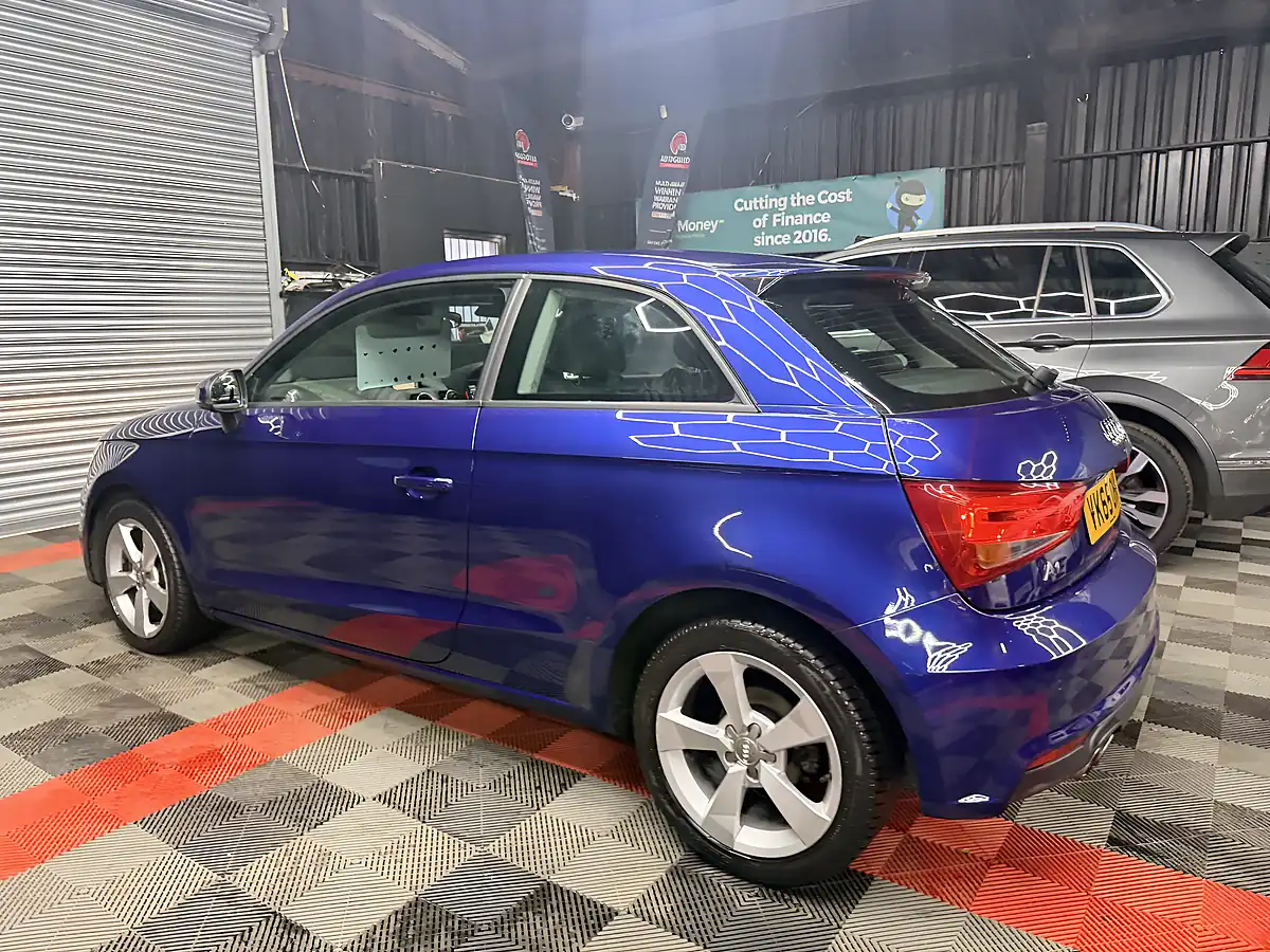 Used 2015 Audi A1 Sport Blue - Interior and Exterior details 4