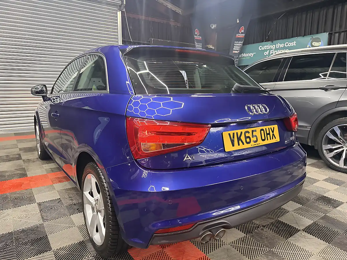 Used 2015 Audi A1 Sport Blue - Interior and Exterior details 5