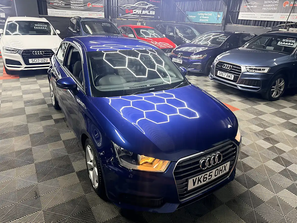 Used 2015 Audi A1 Sport Blue - Interior and Exterior details 7