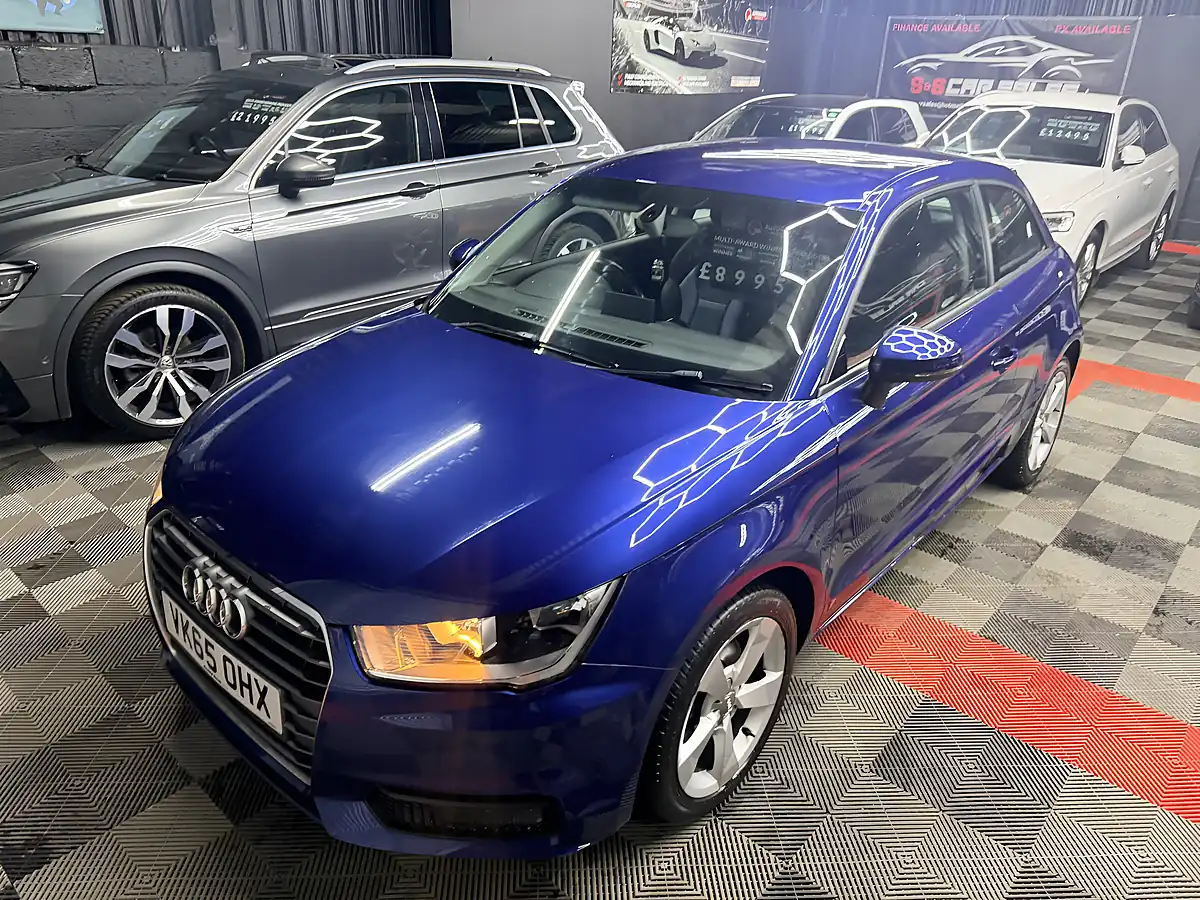 Used 2015 Audi A1 Sport Blue - Interior and Exterior details 9