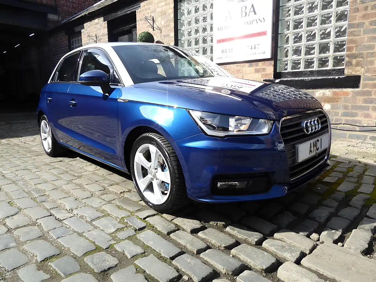 Used 2015 Audi A1 Sport Scuba Blue Metallic - Front View