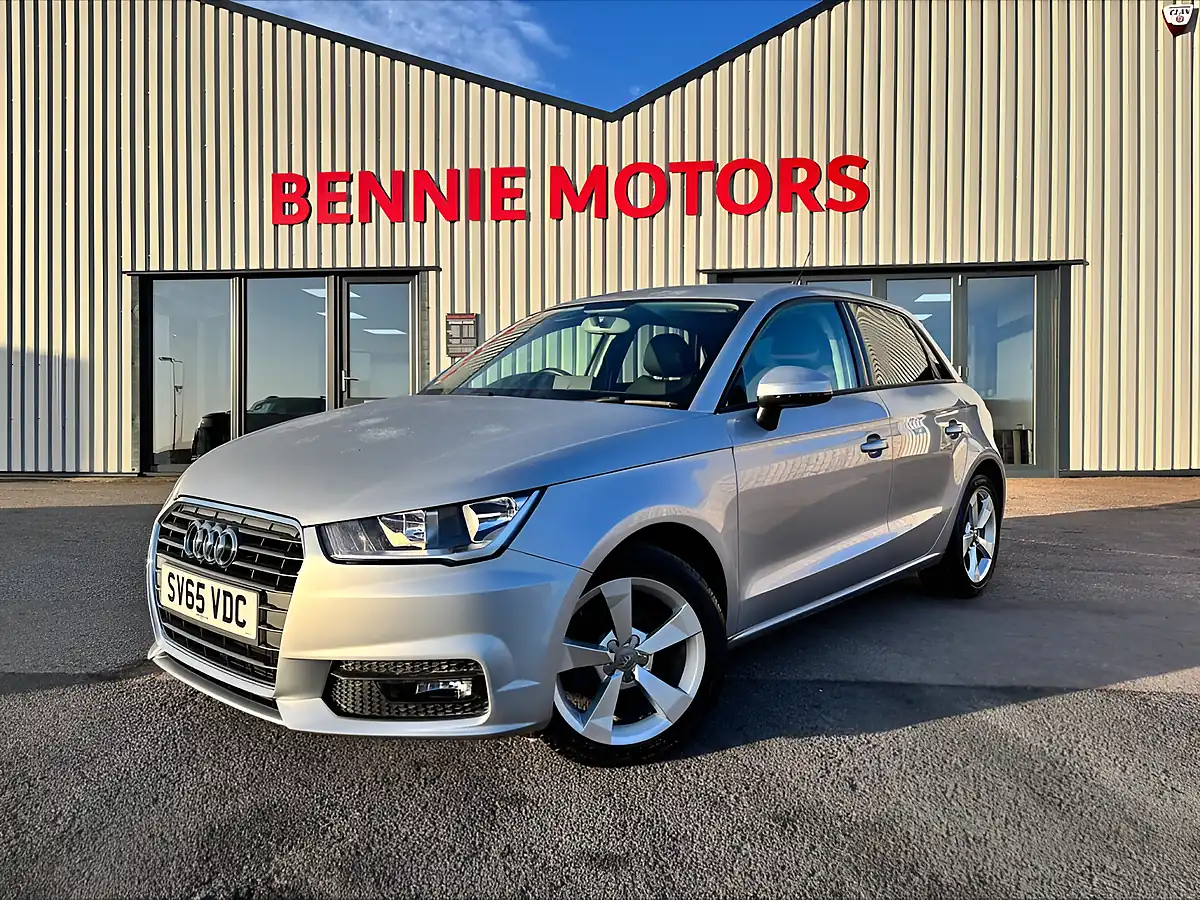 Used 2015 Audi A1 Sport Silver - Front View