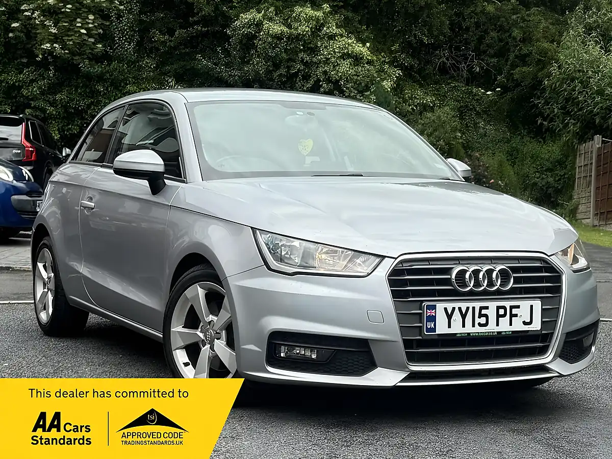 Used 2015 Audi A1 Sport Silver - Front View