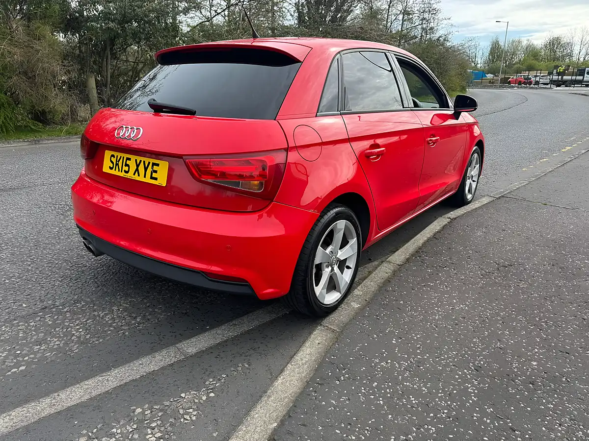 Used 2015 Audi A1 Sport Sportback Red - Interior and Exterior details 9