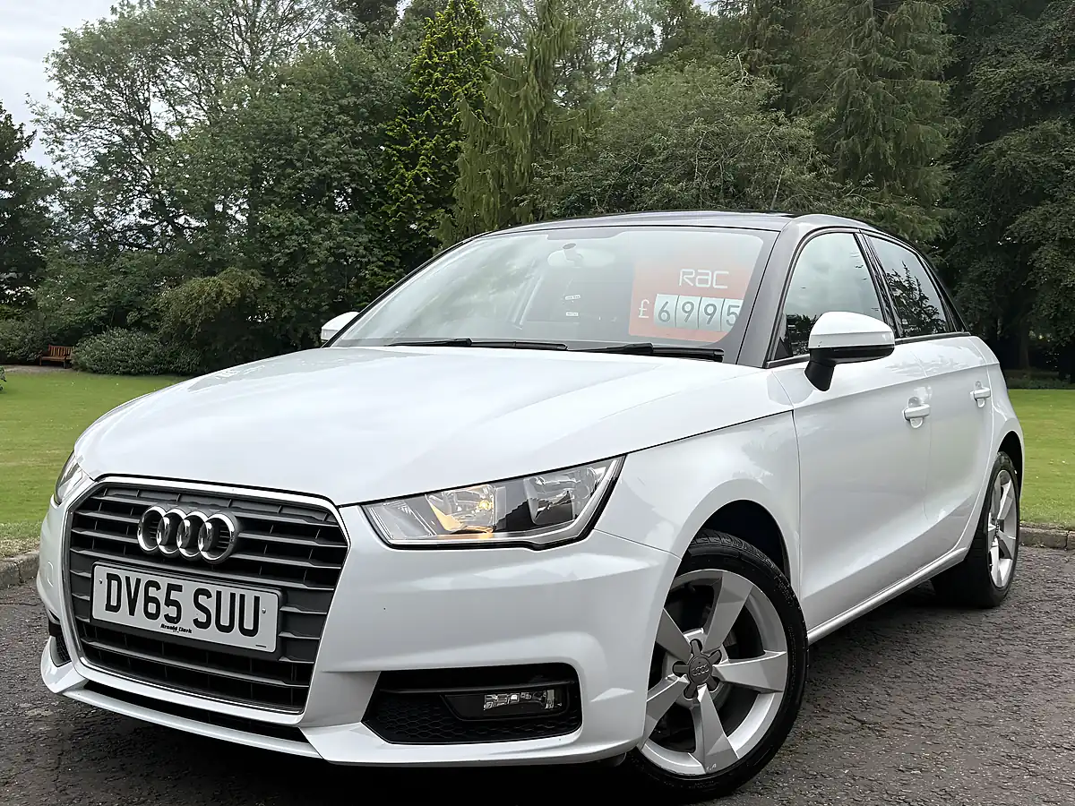 Used 2015 Audi A1 Sport White - Front View