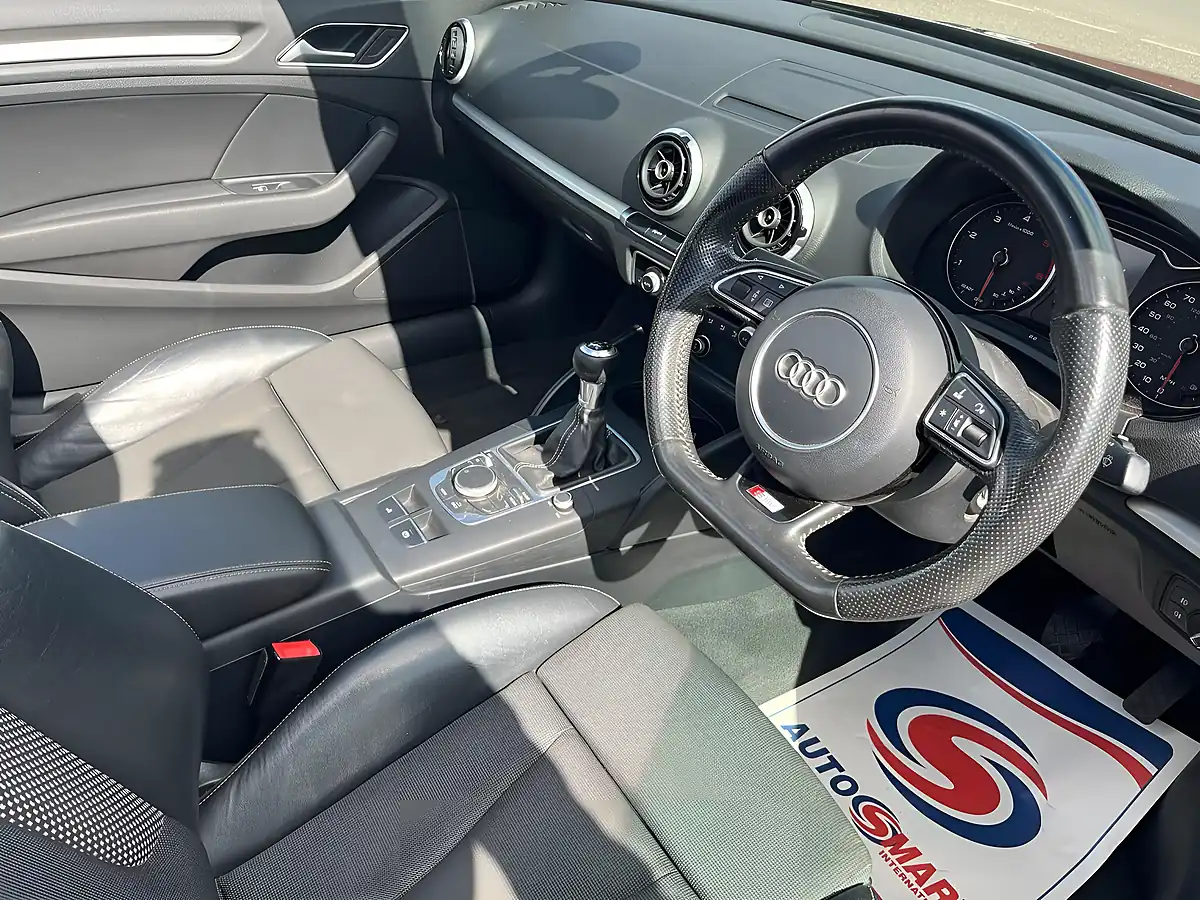 Used 2015 Audi A3 Cabriolet S Line Black - Interior and Exterior details 11