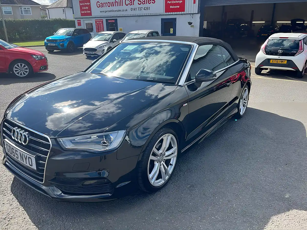 Used 2015 Audi A3 Cabriolet S Line Black - Interior and Exterior details 15