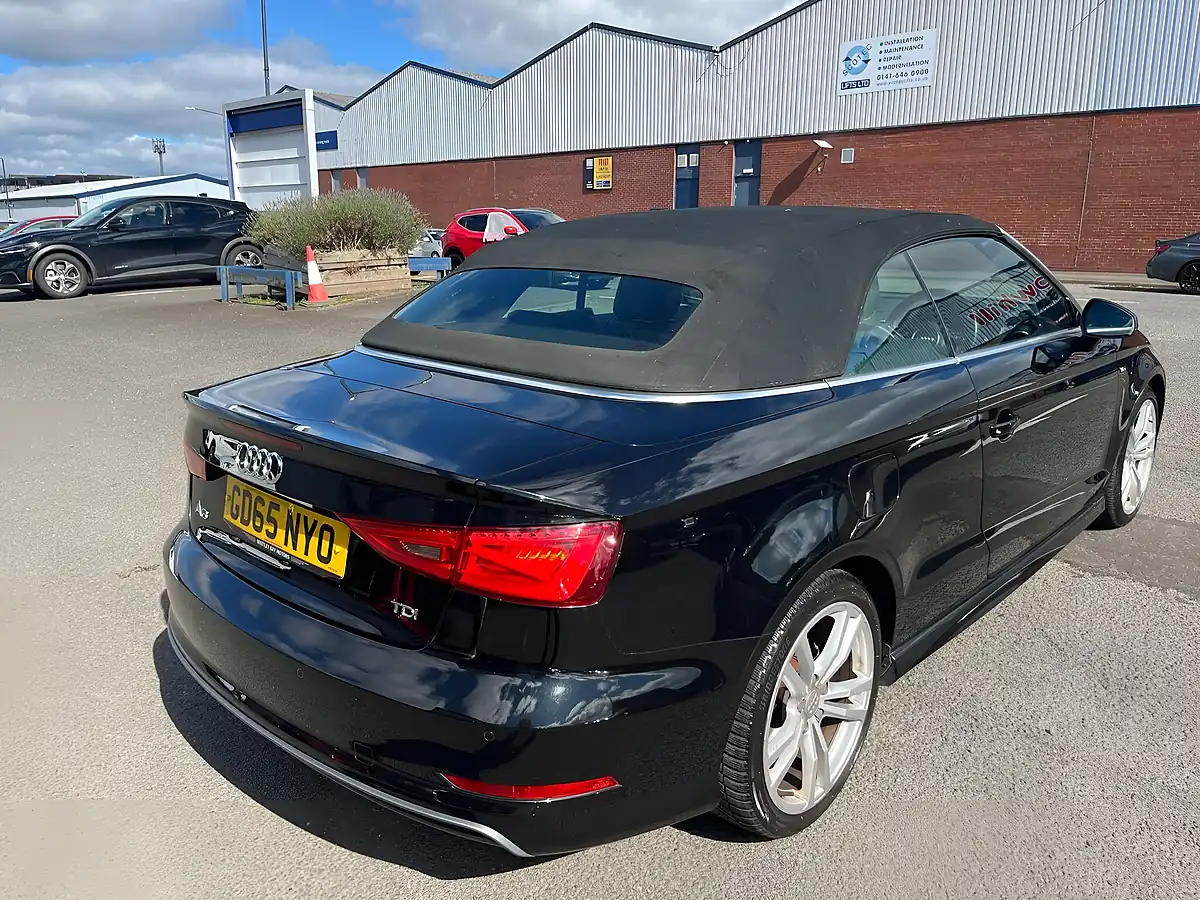 Used 2015 Audi A3 Cabriolet S Line Black - Interior and Exterior details 16
