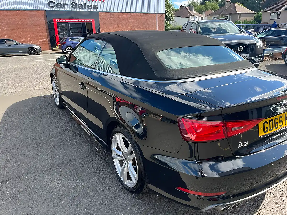 Used 2015 Audi A3 Cabriolet S Line Black - Interior and Exterior details 18