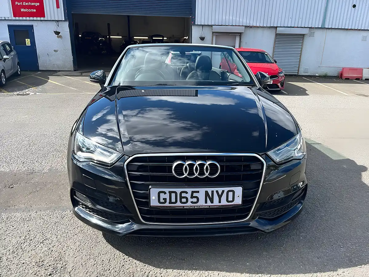 Used 2015 Audi A3 Cabriolet S Line Black - Interior and Exterior details 2