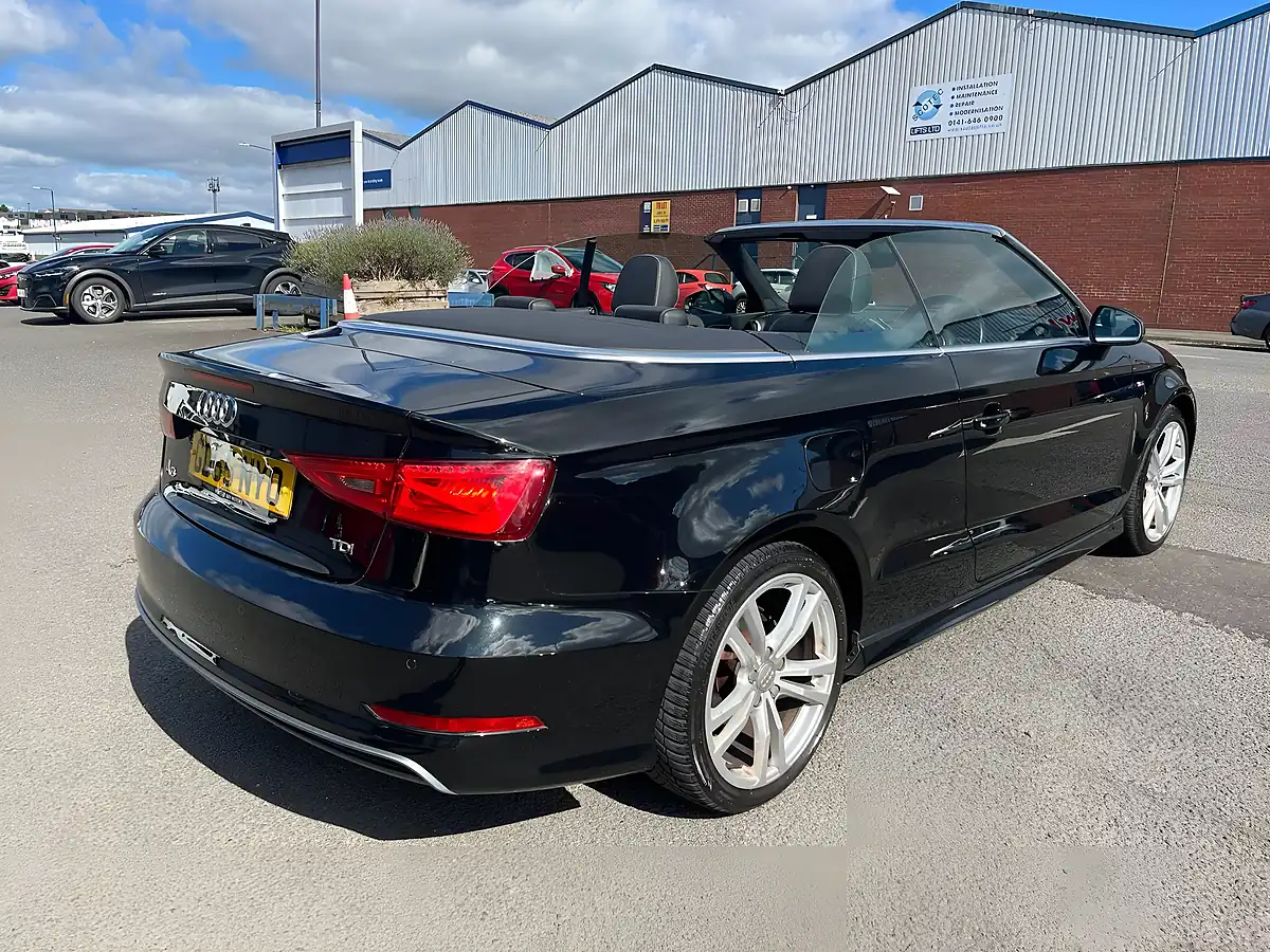 Used 2015 Audi A3 Cabriolet S Line Black - Interior and Exterior details 5