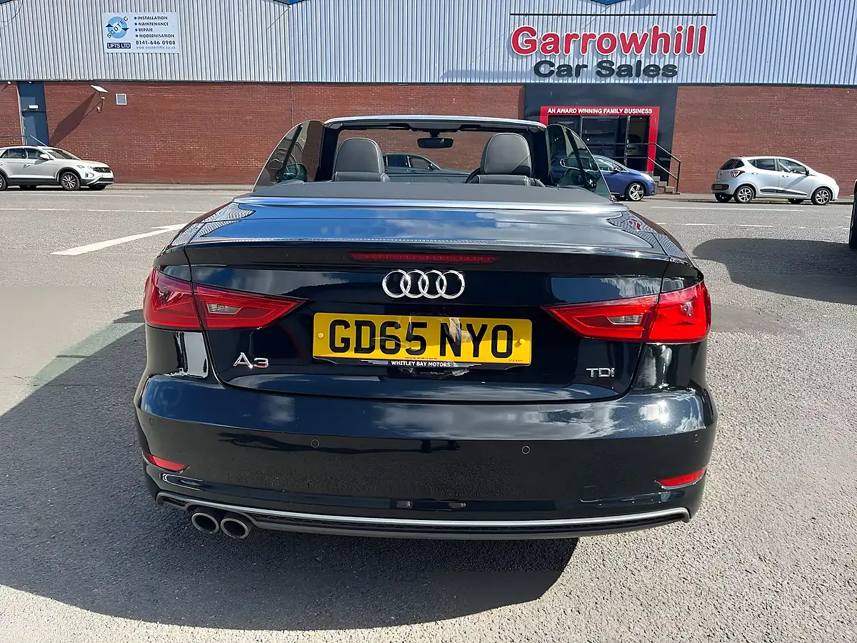 Used 2015 Audi A3 Cabriolet S Line Black - Interior and Exterior details 6